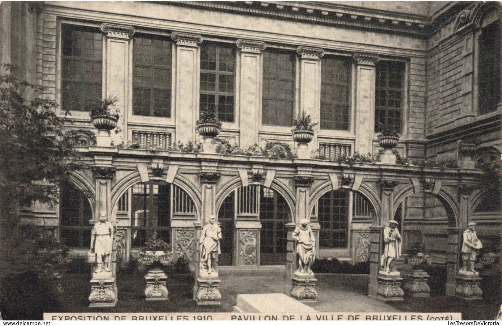 BELGIQUE - Exposition Universelle De Bruxelles 1910 - Pavillon De Bruxelles - Carte Postale Ancienne - Exposiciones Universales