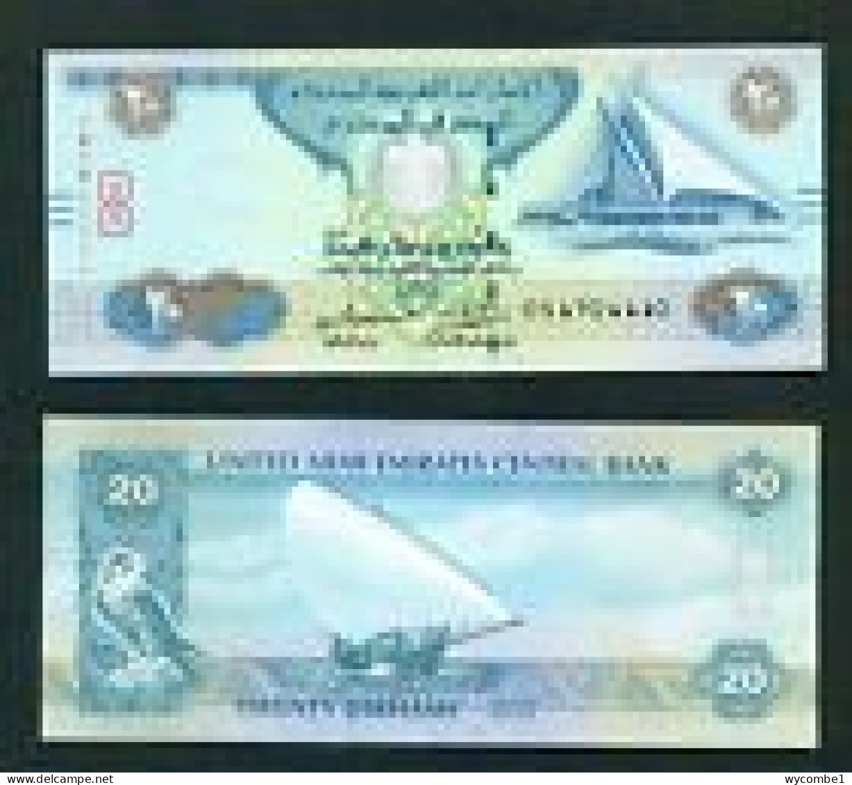 UNITED ARAB EMIRATES - 2016 20 Dirhams UNC - Emiratos Arabes Unidos