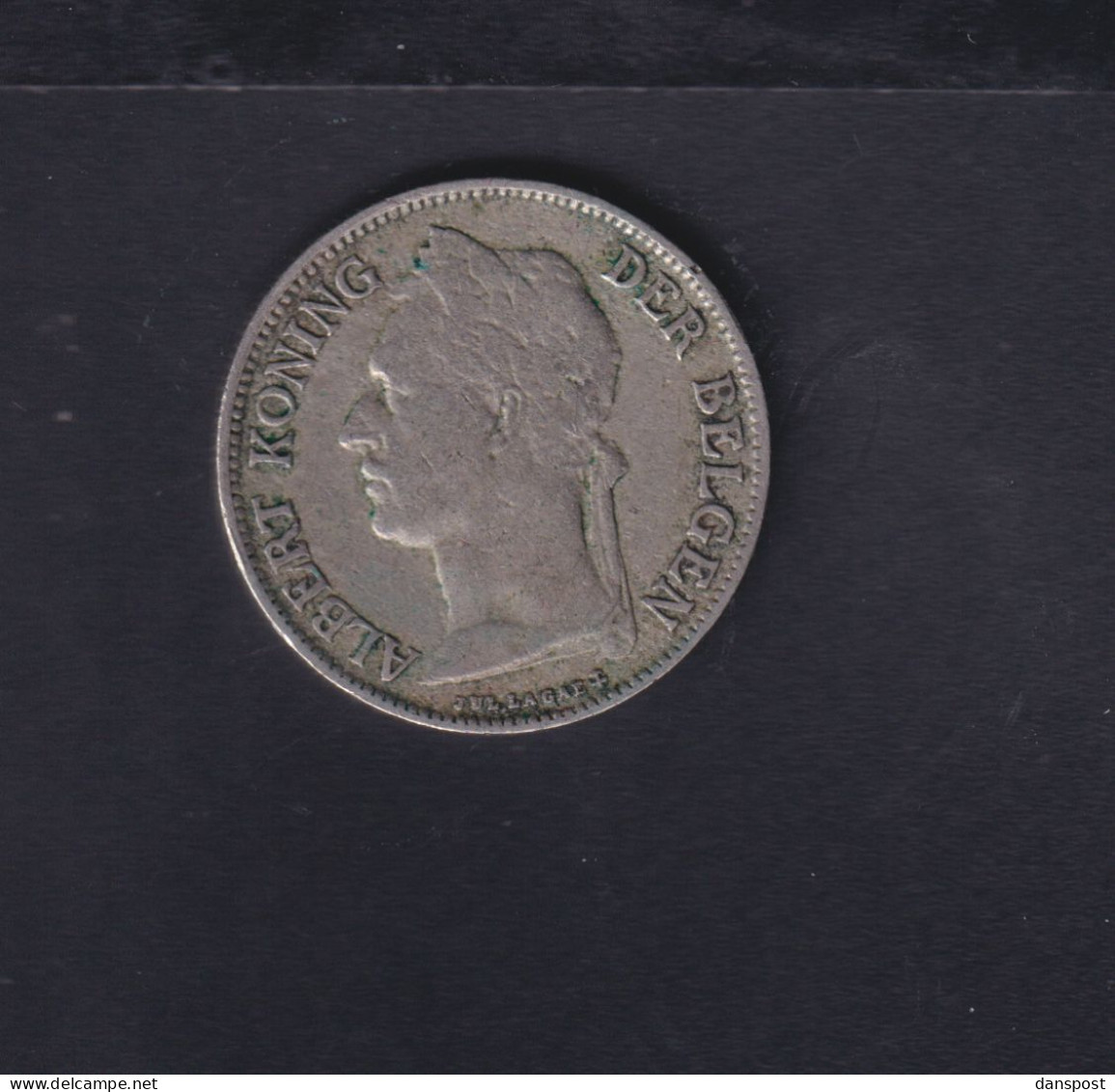 Belgisch-Congo 50 Cent 1924 - 1910-1934: Albert I