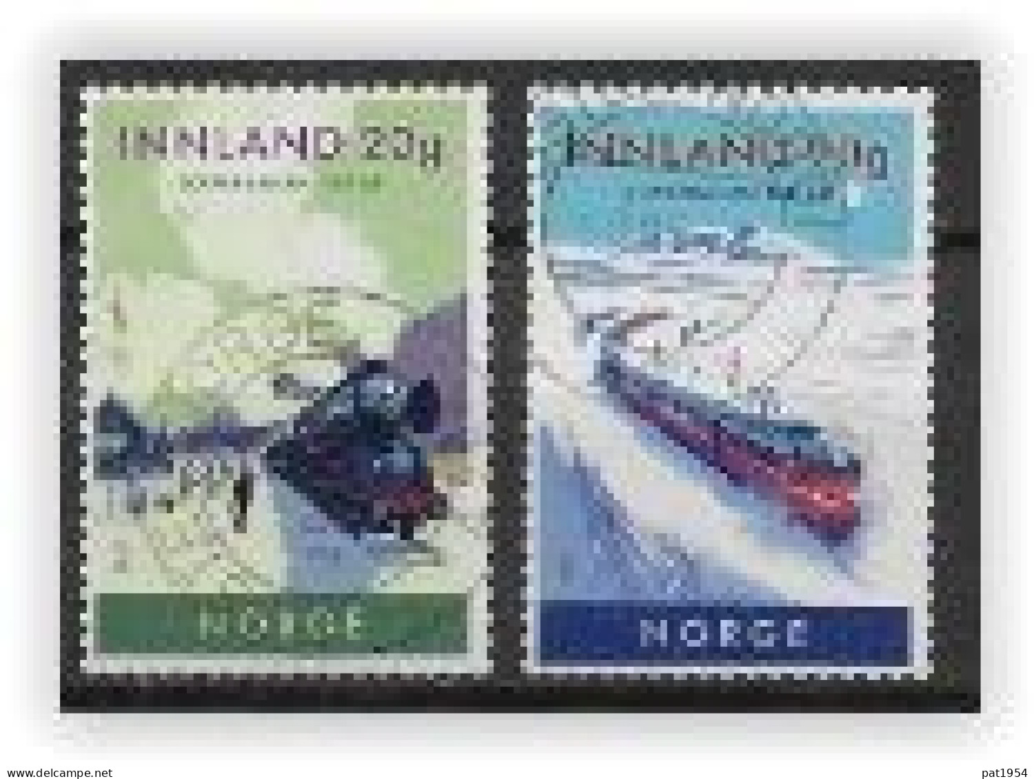 Norvège 2021 N° 1986/1987 Oblitérés Chemin De Fer - Usados