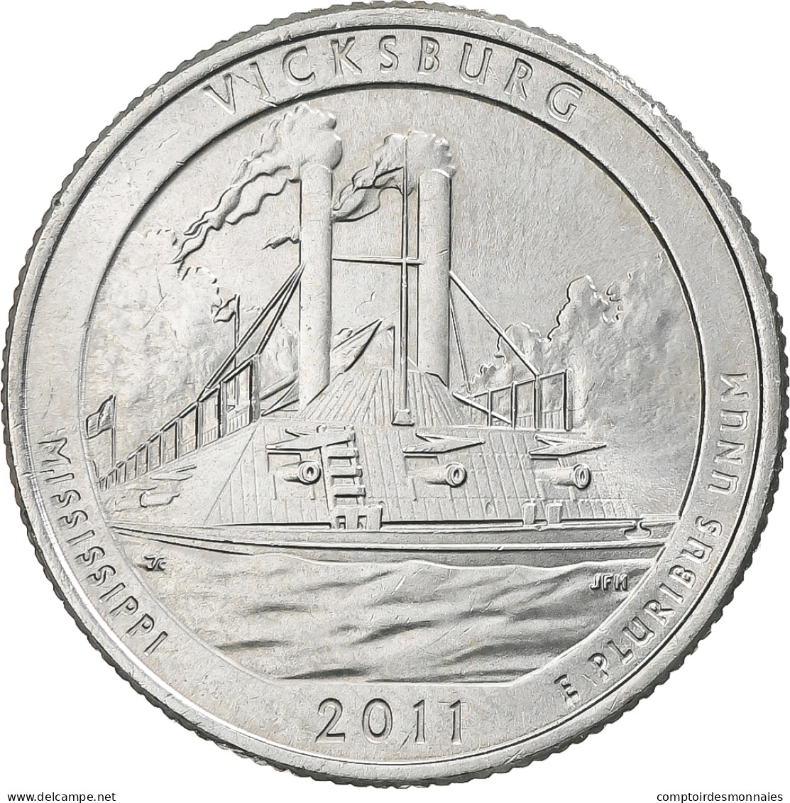 États-Unis, Quarter, 2011, U.S. Mint, Cupronickel Plaqué Cuivre, SPL, KM:497 - Sonstige & Ohne Zuordnung