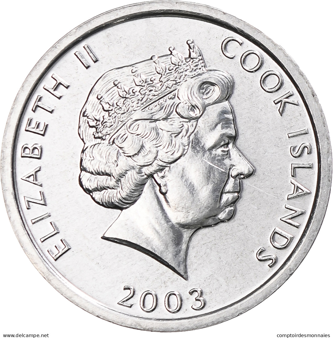 Îles Cook, Elizabeth II, Cent, 2003, Aluminium, FDC, KM:423 - Cook