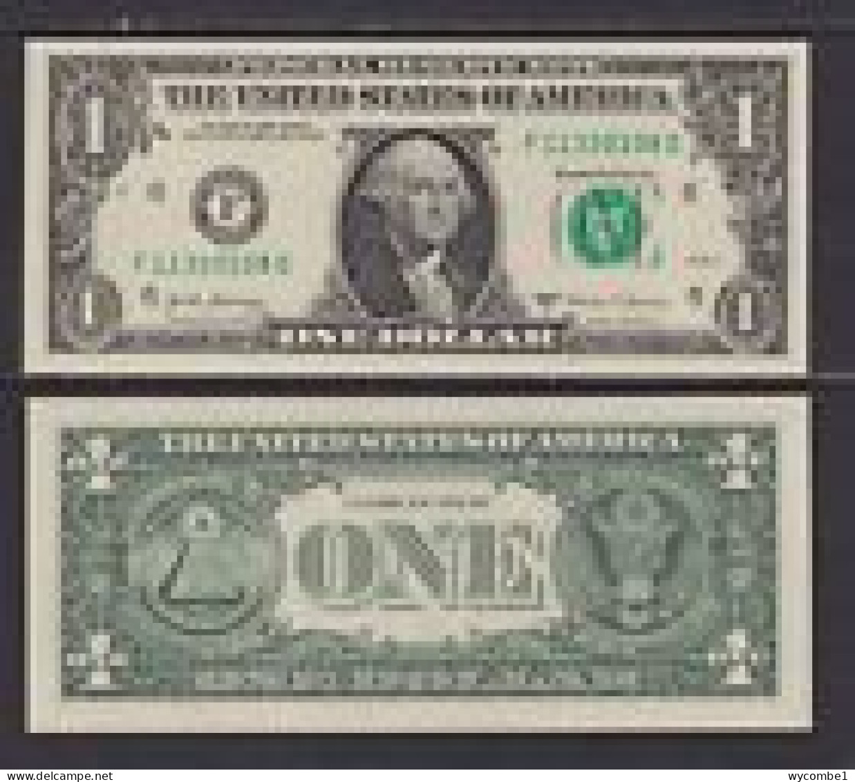 UNITED STATES - 2017 1 Dollar Series F Atlanta UNC - Billets Des États-Unis (1928-1953)