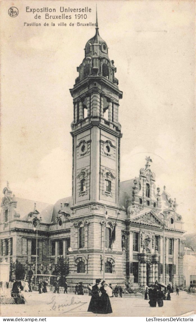 BELGIQUE - Expositions Universelle De Bruxelles 1910 - Pavillon De La Ville De Bruxelles - Carte Postale Ancienne - Exposiciones Universales