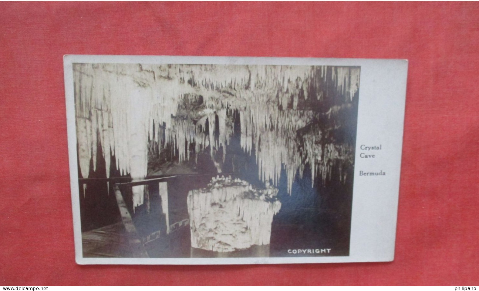 RPPC. Crystal Cave      Bermuda  Ref 6198 - Bermuda