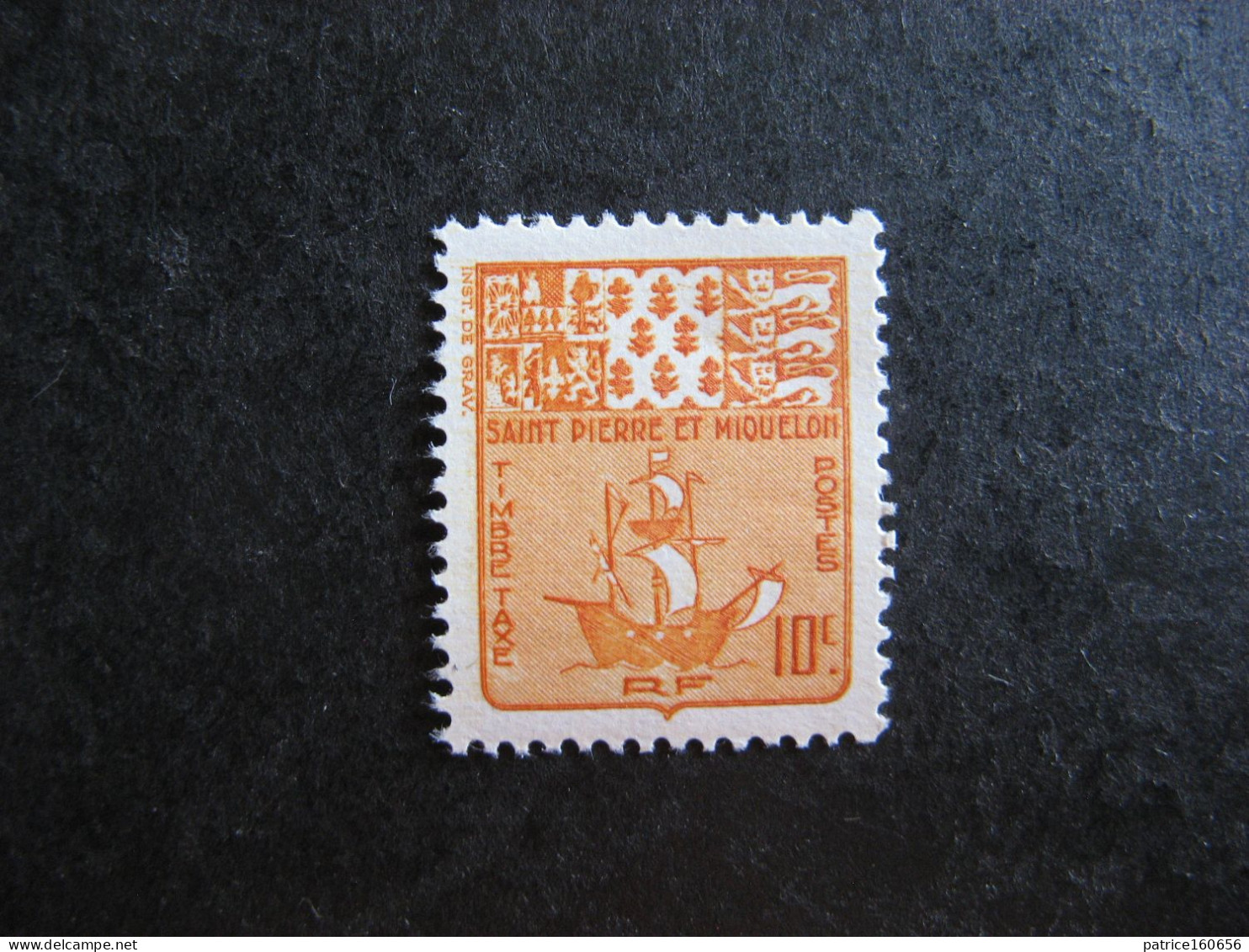 Saint Pierre Et Miquelon: TB Taxe  N°67, Neuf XX. - Portomarken