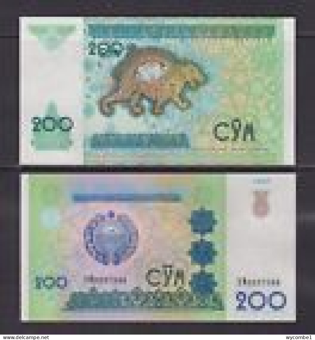 UZBEKISTAN - 2021 200 Som UNC - Ouzbékistan