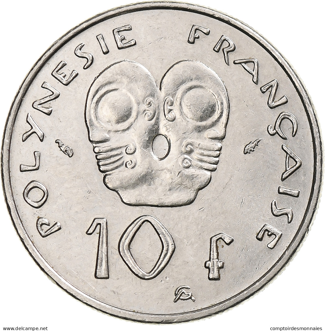 Polynésie Française, 10 Francs, 1983, Paris, Nickel, SUP, KM:8 - Polinesia Francesa