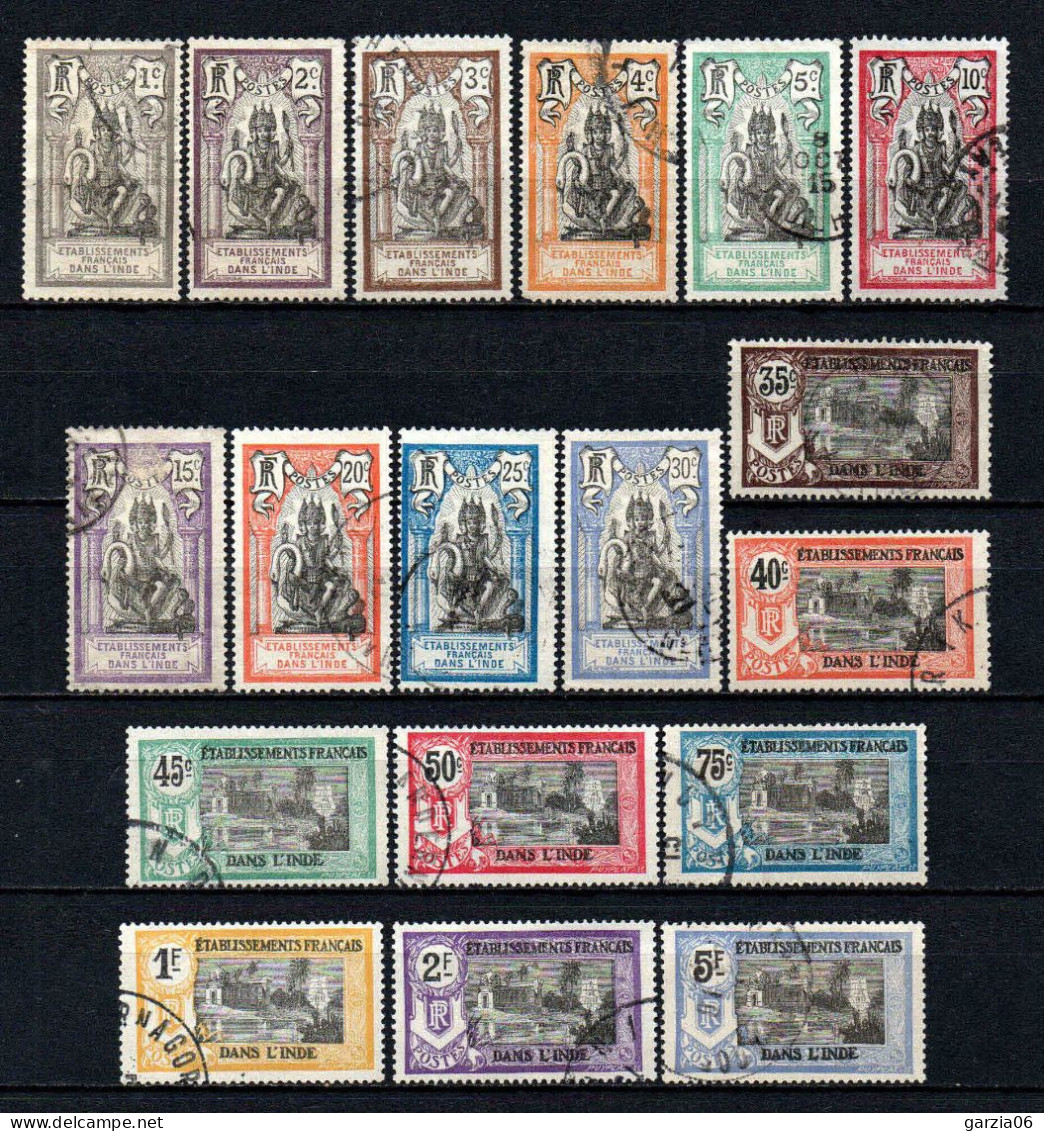 Inde - 1914 - Aspects Des Indes - N° 25 à 42 - Oblit - Used - Used Stamps