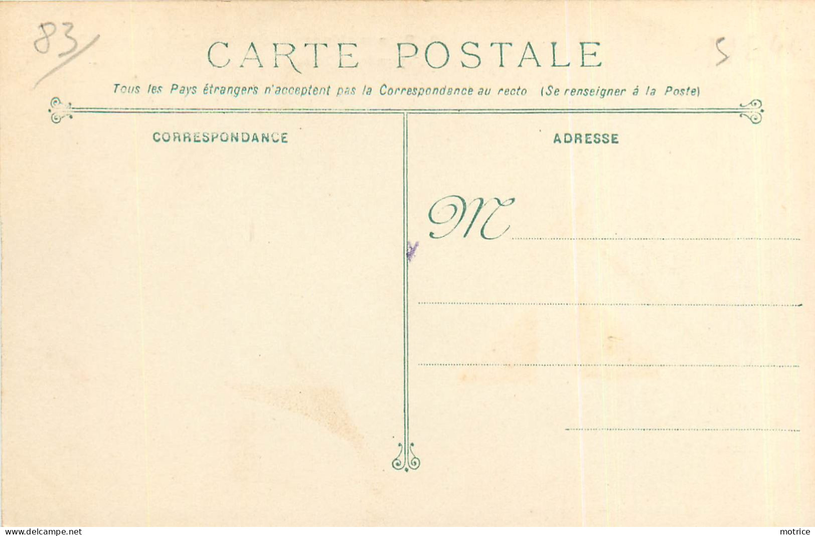 SIGNES - La Ferme Aguillon à Chibron Pendant Le Séjour De Nos Coloniaux. - Signes