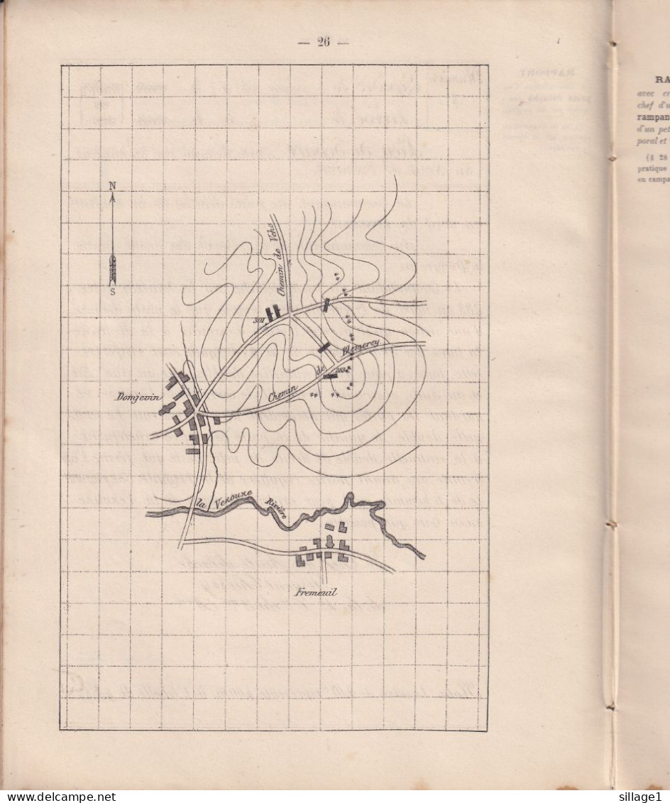 MILITARIA - Cours Pratique De Topographie De Lecture Des Cartes Et De Connaissance Du Terrain Par J. Dennery 1883 - Maps/Atlas