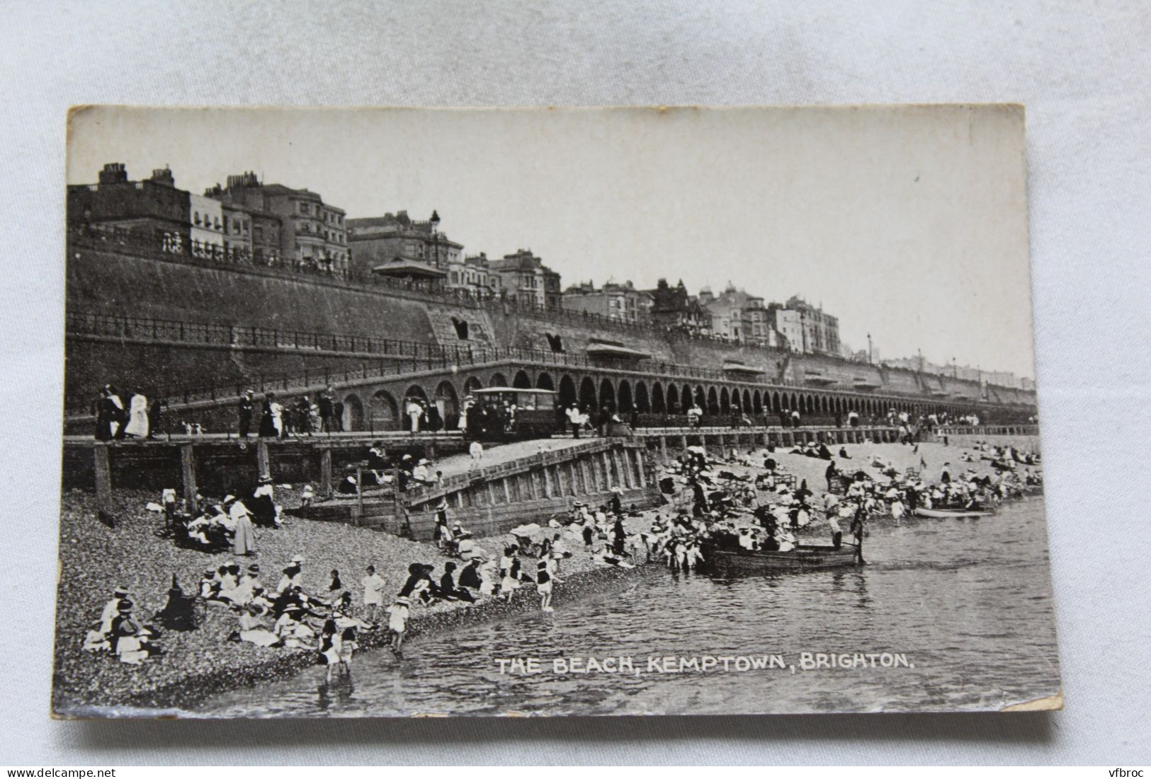 Cpa 1921, Brighton, Kemptown, The Beach, Angleterre - Brighton