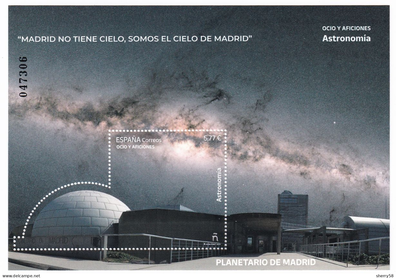 2023-ED. 5694 H.B.- Ocio Y Aficiones. Astronomía- NUEVO - Blocs & Hojas