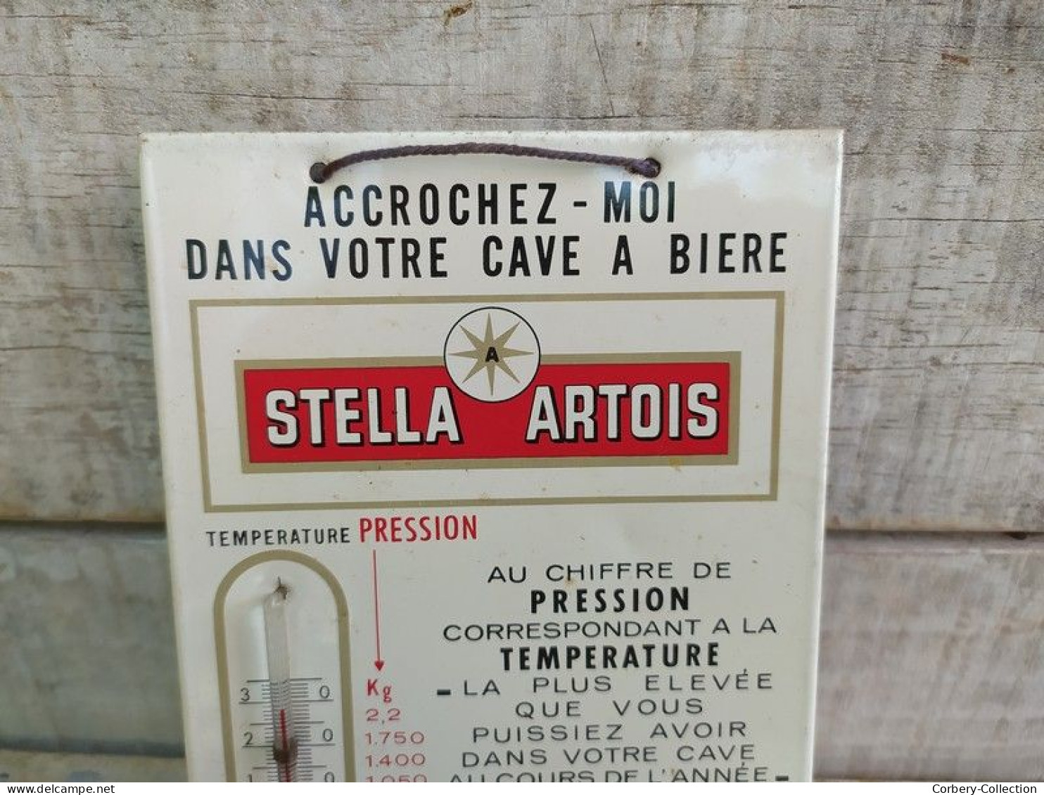 Ancien Thermomètre Bière Stella Artois Collection Bistro - Liquor & Beer