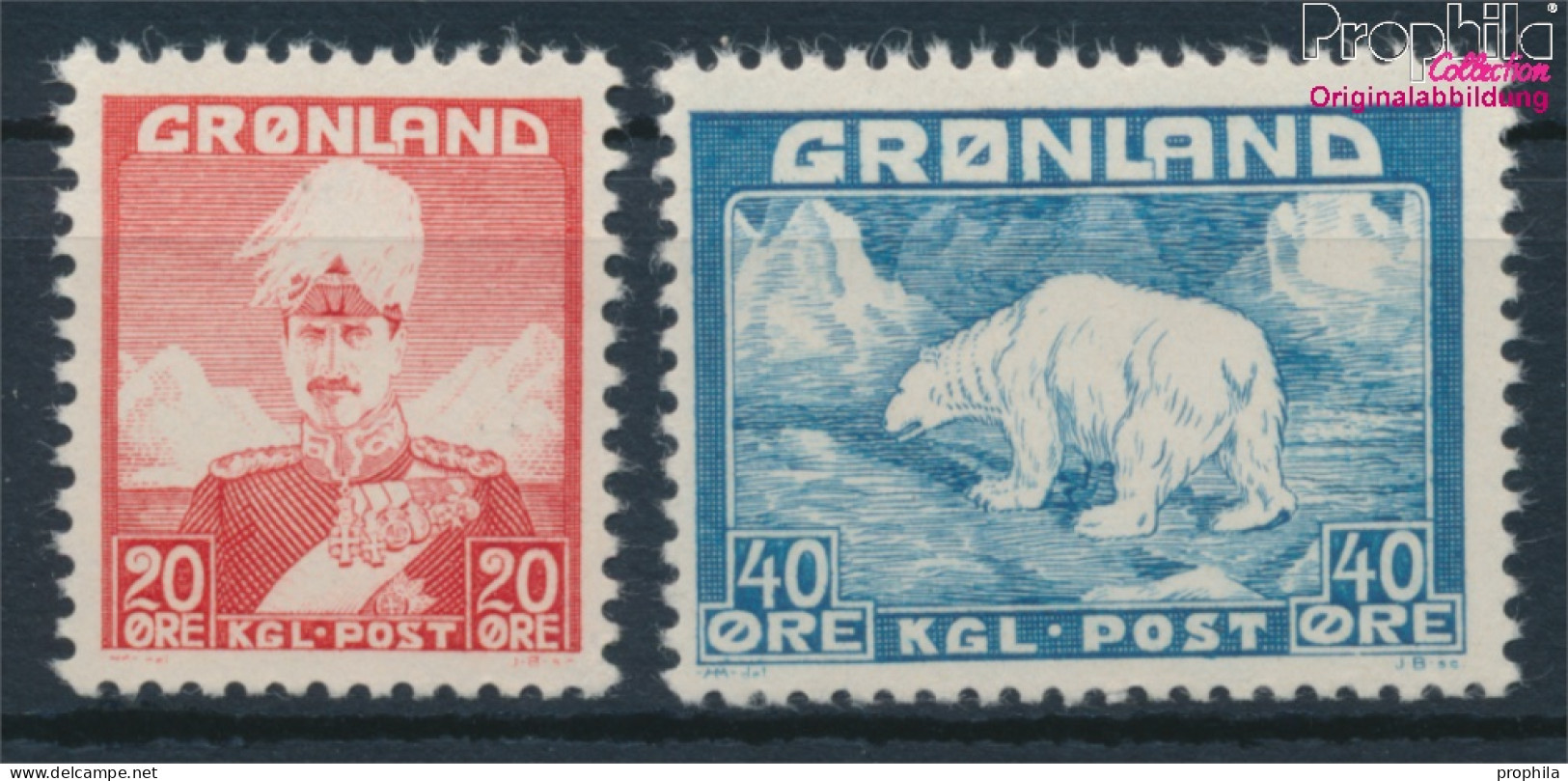 Dänemark - Grönland Postfrisch Freimarken 1946 Freimarken  (10174763 - Neufs