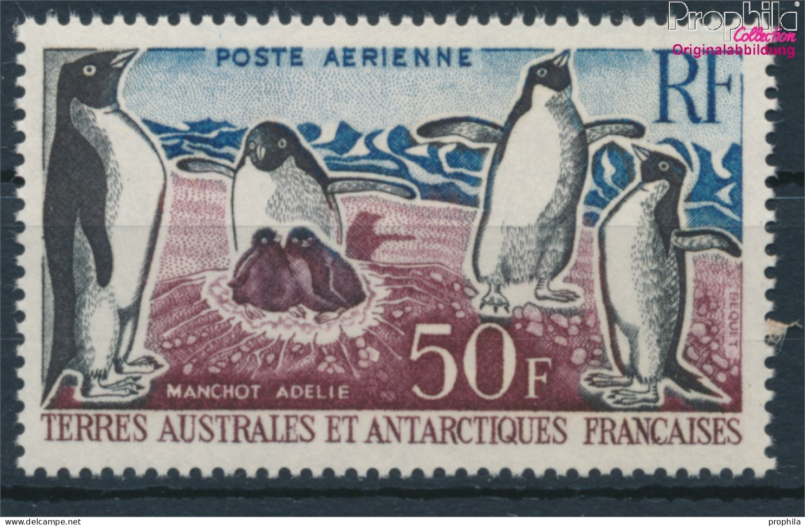 Französ. Gebiete Antarktis 26 (kompl.Ausg.) Postfrisch 1962 Freimarke:Tiere (10174650 - Neufs