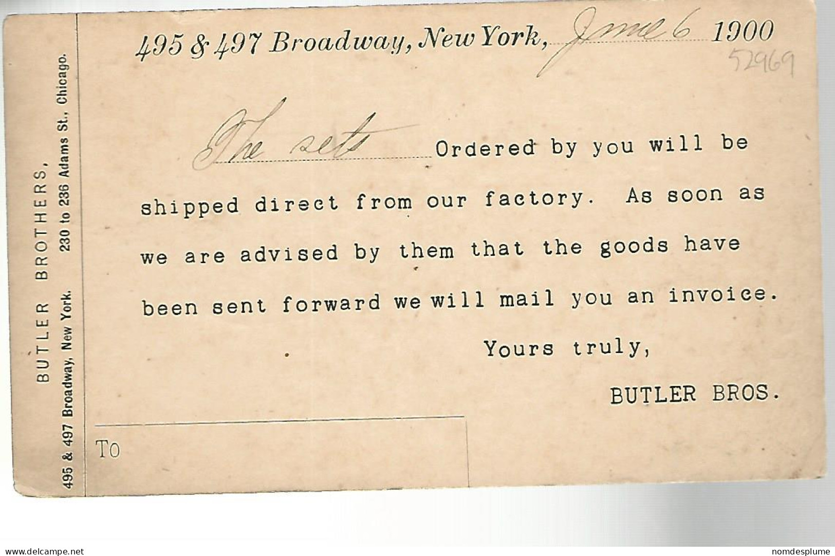 52969 ) USA Postal Stationery Troy New York Postmarks 1900 - 1901-20