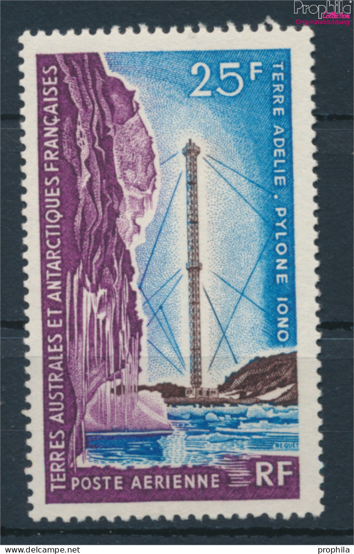 Französ. Gebiete Antarktis 37 (kompl.Ausg.) Postfrisch 1966 Sendemast (10174642 - Neufs