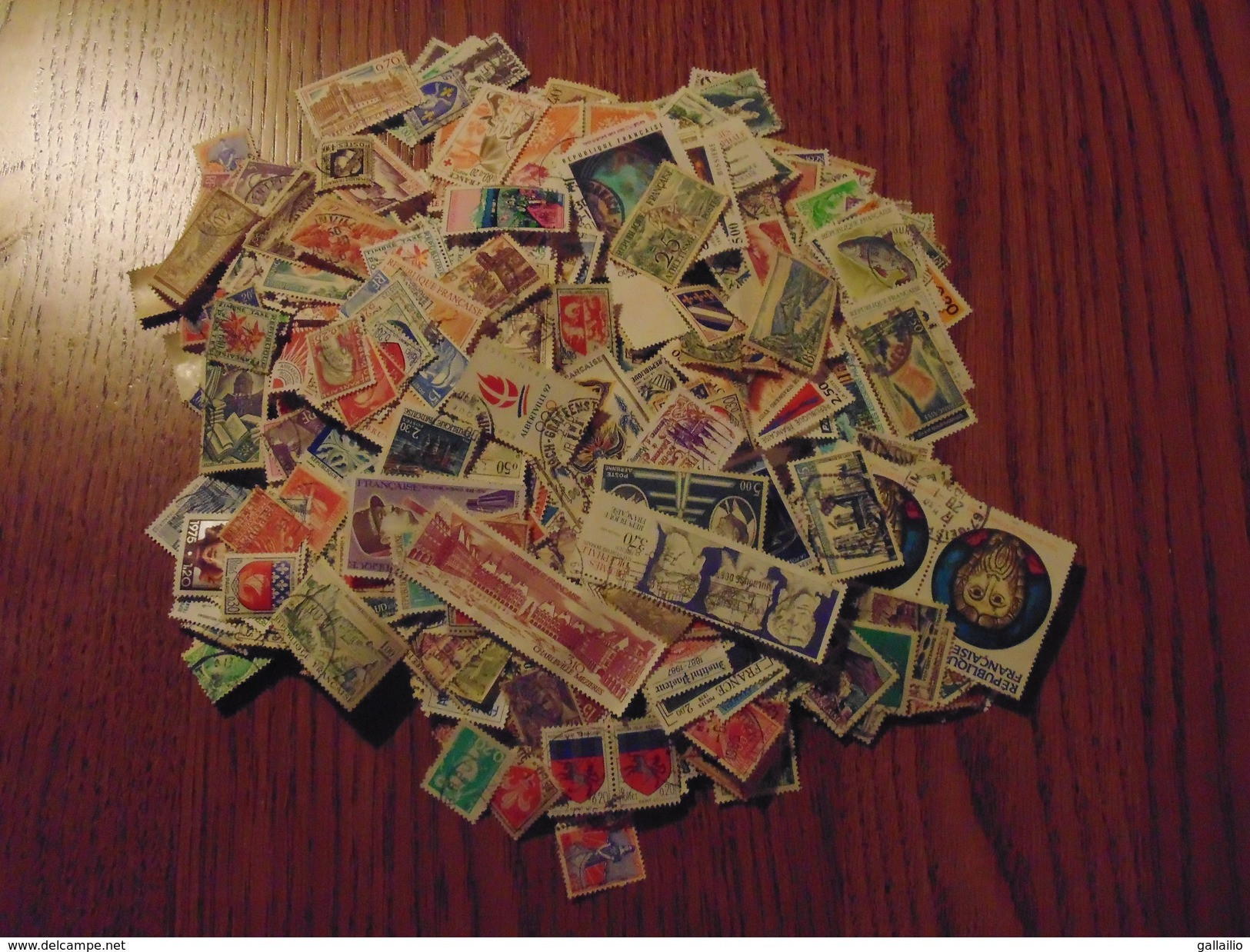 VRAC DE 1000 TIMBRES DE FRANCE - Lots & Kiloware (mixtures) - Min. 1000 Stamps