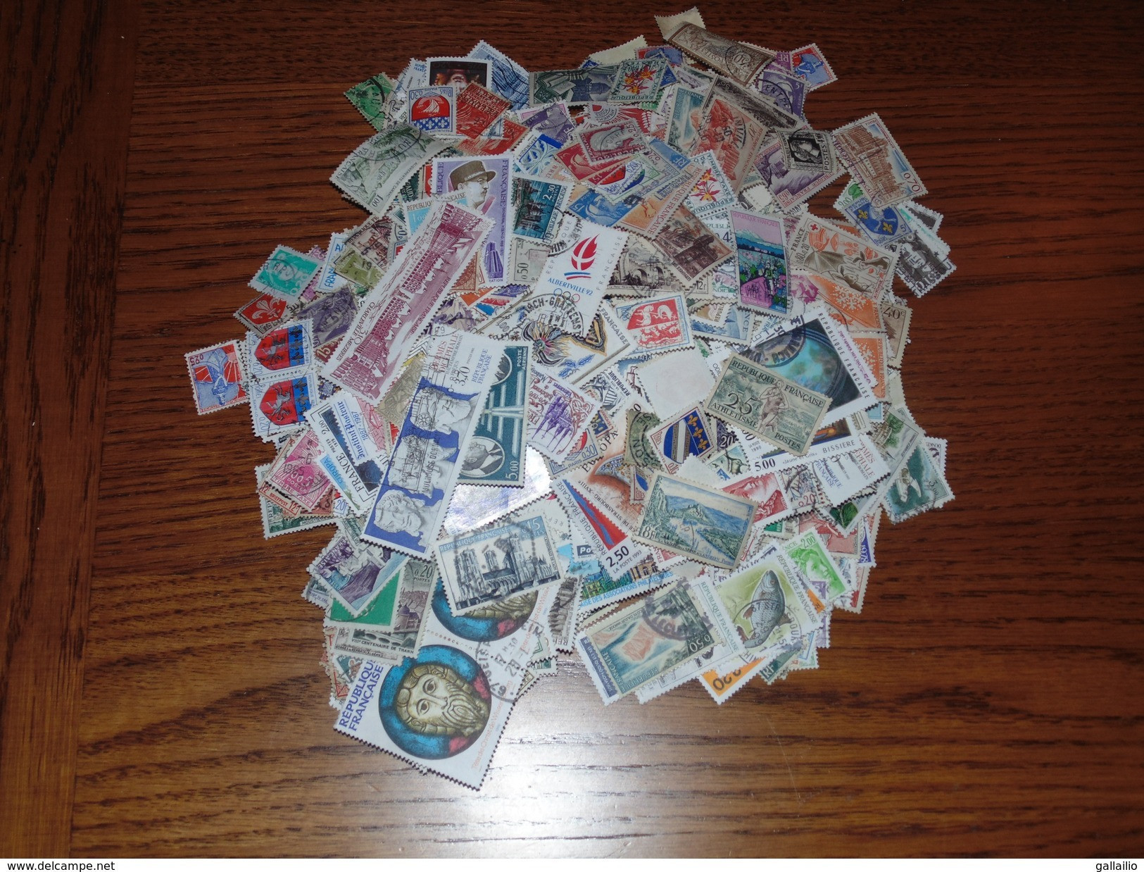 VRAC DE 1000 TIMBRES DE FRANCE - Lots & Kiloware (mixtures) - Min. 1000 Stamps