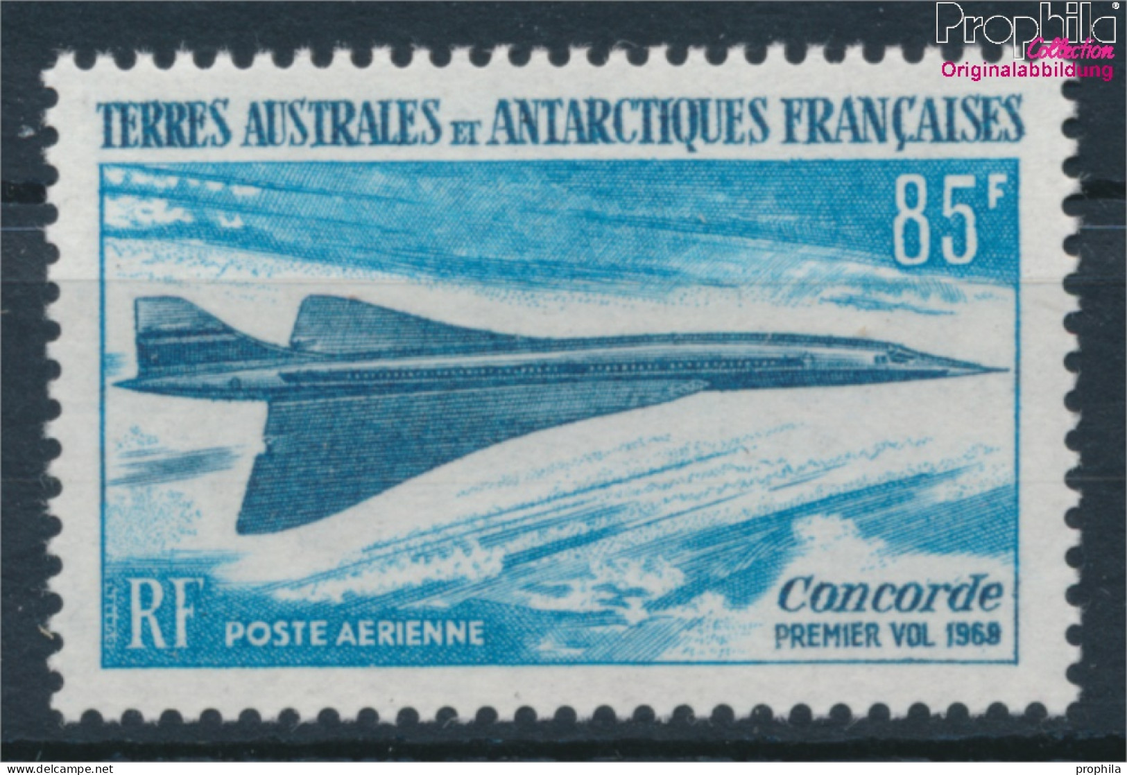 Französ. Gebiete Antarktis 51 (kompl.Ausg.) Postfrisch 1969 1. Versuchsflug (10174631 - Neufs