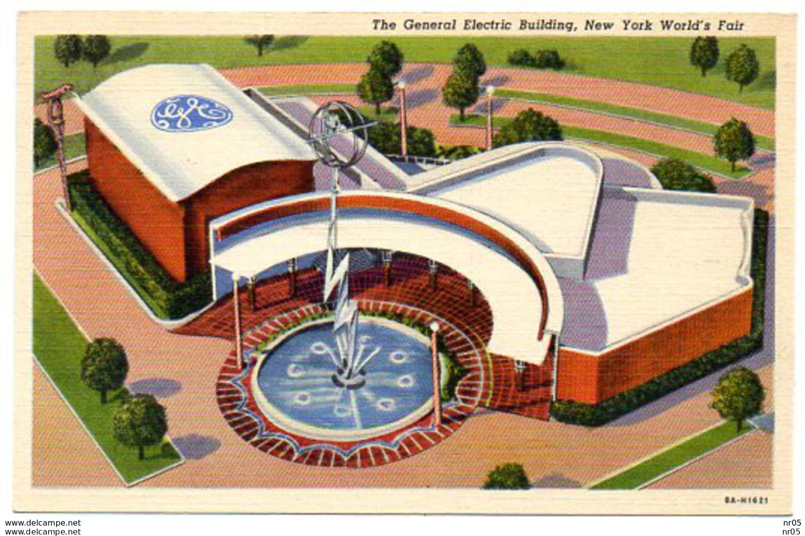 The General Electric Building NEW YORK  World's Fair  ( Etats Unis ) - Mostre, Esposizioni