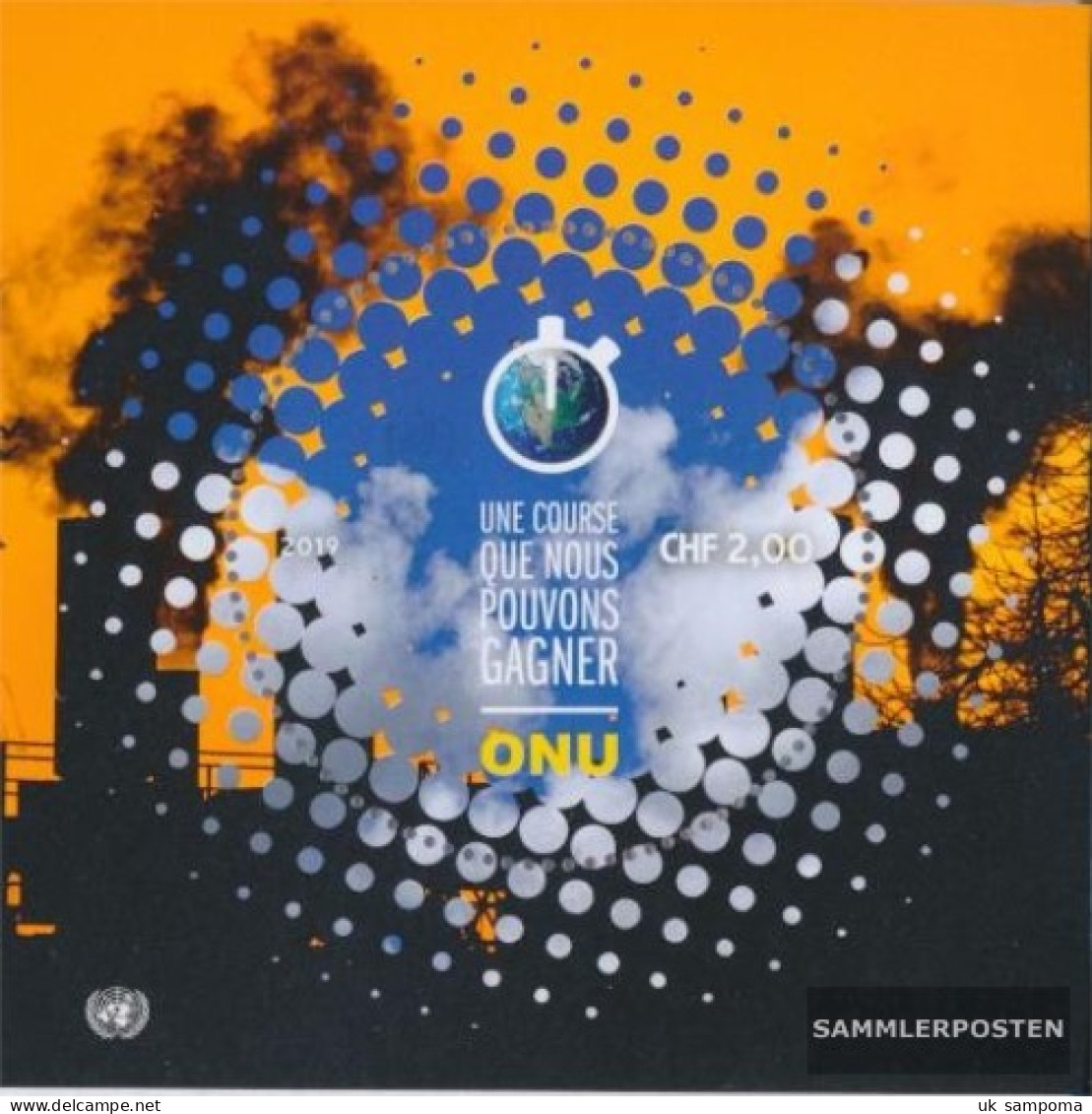 UN - Geneva Block57 (complete Issue) Unmounted Mint / Never Hinged 2019 Blue Sky - Nuovi