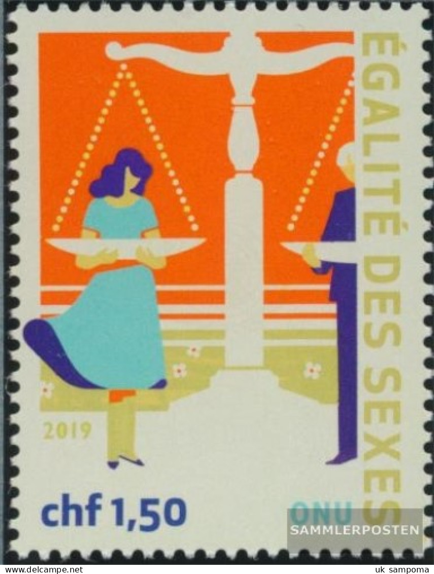 UN - Geneva 1073 (complete Issue) Unmounted Mint / Never Hinged 2019 Geschlechtergleichstellung - Unused Stamps
