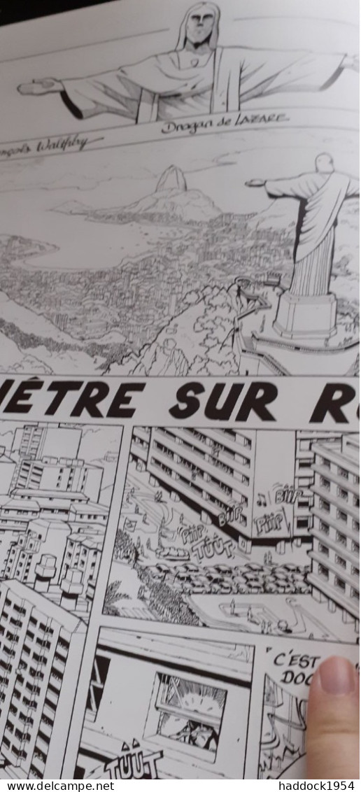 fenêtre sur rue RUBINE WALTHERY DE LAZARE MYTHIC noir dessin 1994