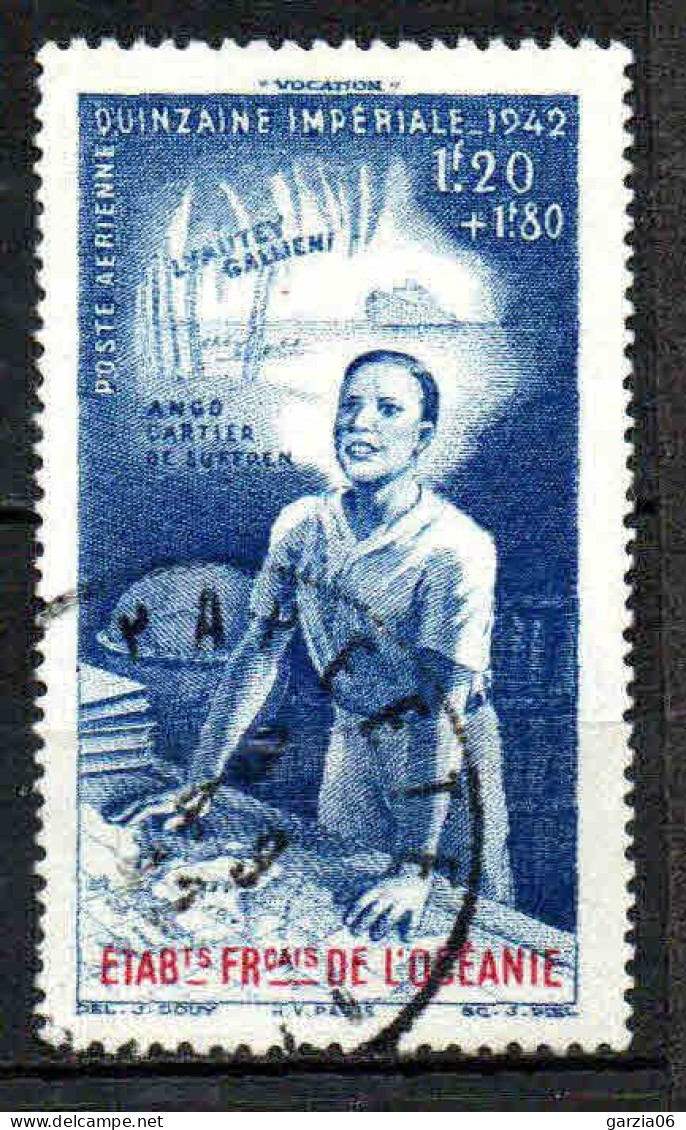 Océanie -1942 -  Quinzaine Impériale  -  PA 6 - Oblit -Used - Airmail