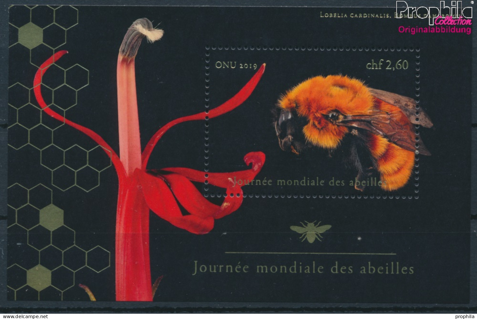 UNO - Genf Block54 (kompl.Ausg.) Postfrisch 2019 Weltbienentag (10194034 - Unused Stamps