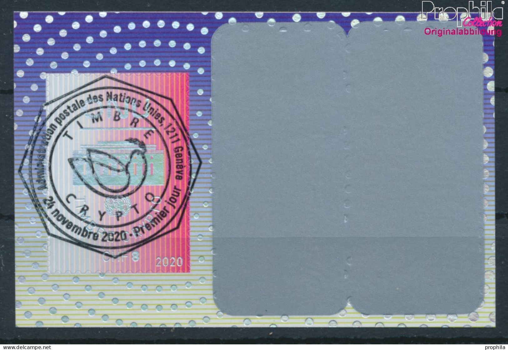UNO - Genf Block62 (kompl.Ausg.) Gestempelt 2020 Kryptobriefmarke (10194002 - Used Stamps