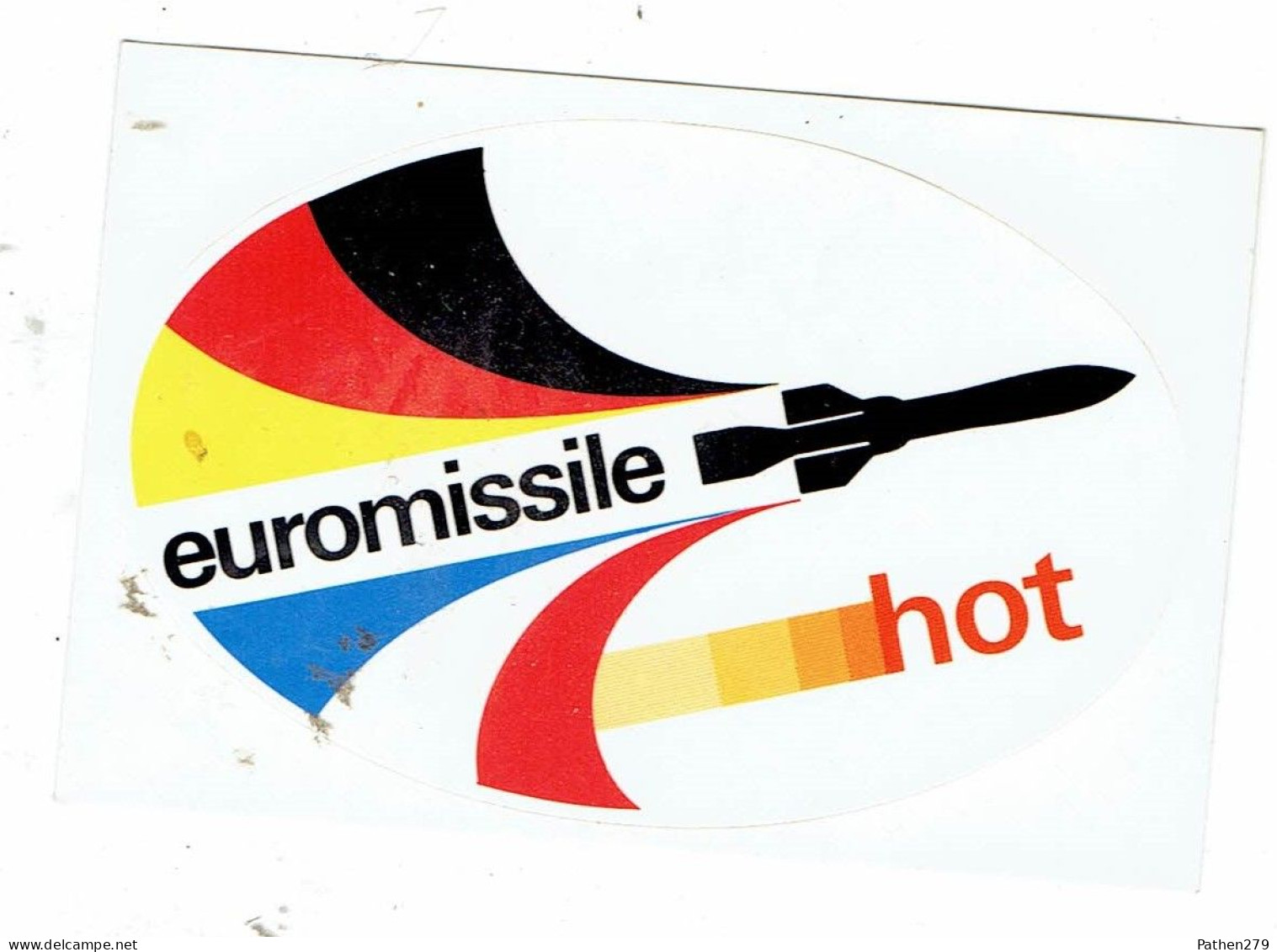 Autocollant Aéronautique Euromissile HOT - Aviation