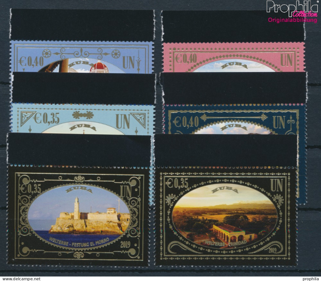 UNO - Wien 1072-1077 (kompl.Ausg.) Postfrisch 2019 UNESCO Welterbe Kuba (10193940 - Unused Stamps