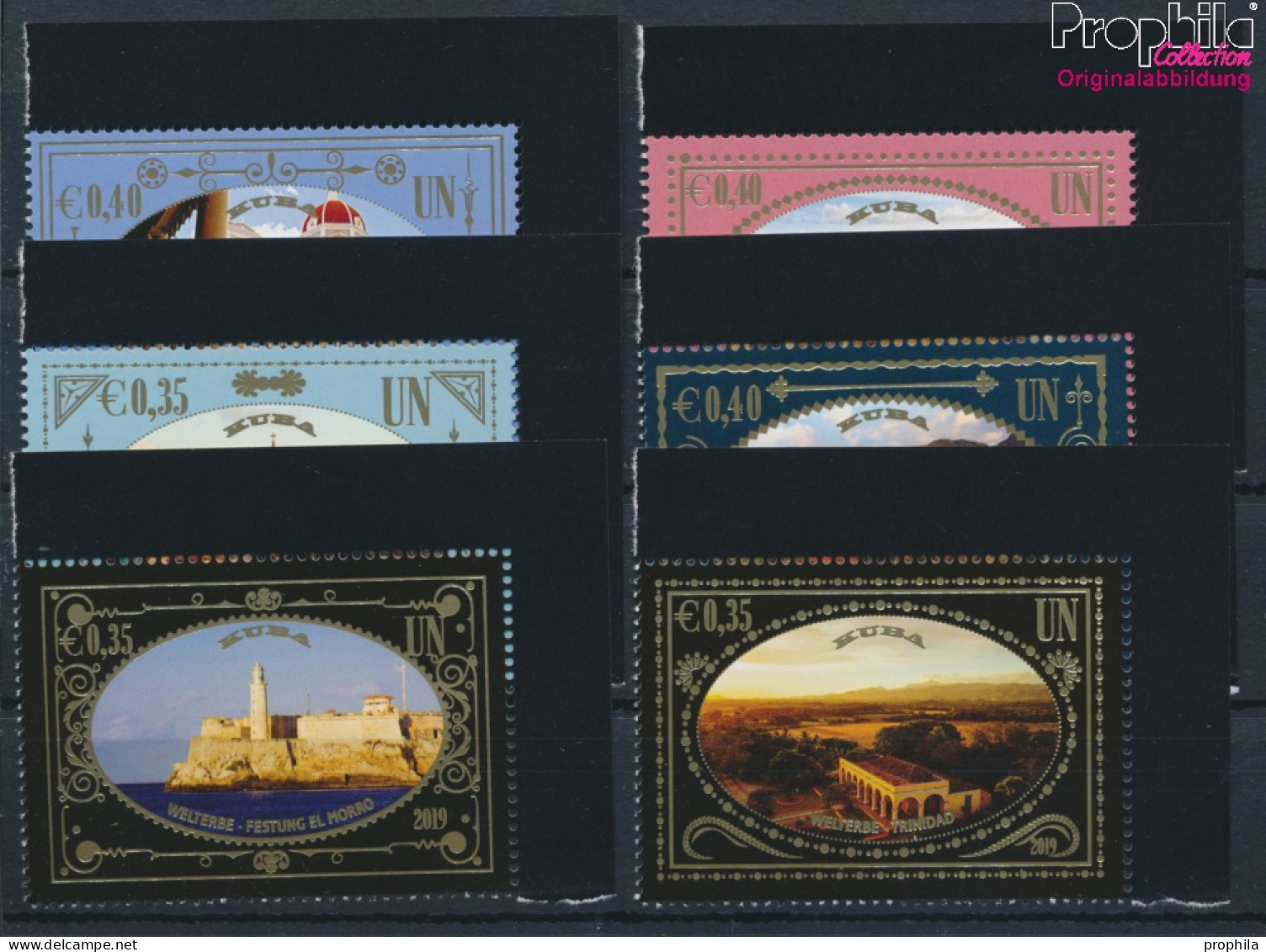 UNO - Wien 1072-1077 (kompl.Ausg.) Postfrisch 2019 UNESCO Welterbe Kuba (10193941 - Unused Stamps