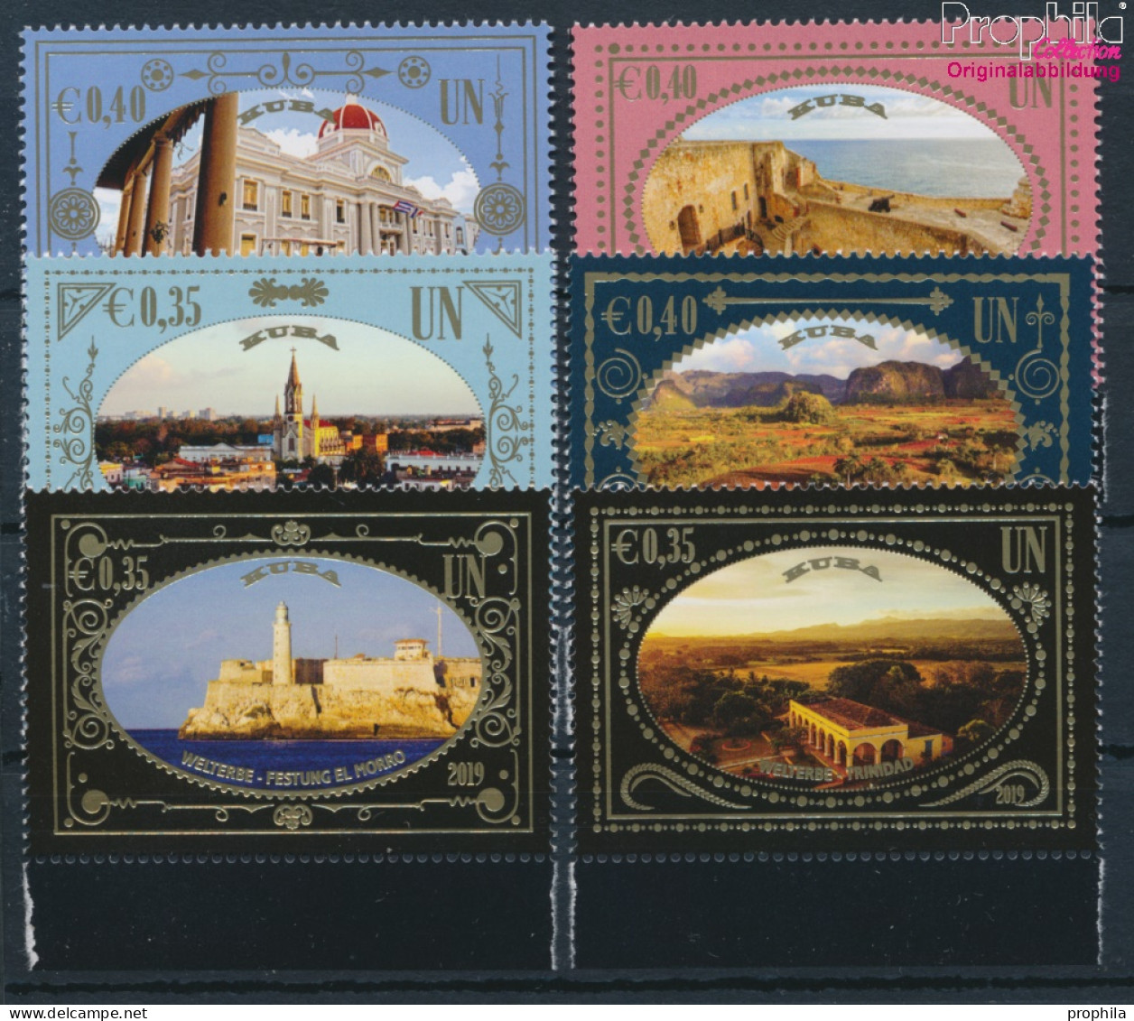 UNO - Wien 1072-1077 (kompl.Ausg.) Postfrisch 2019 UNESCO Welterbe Kuba (10193942 - Unused Stamps