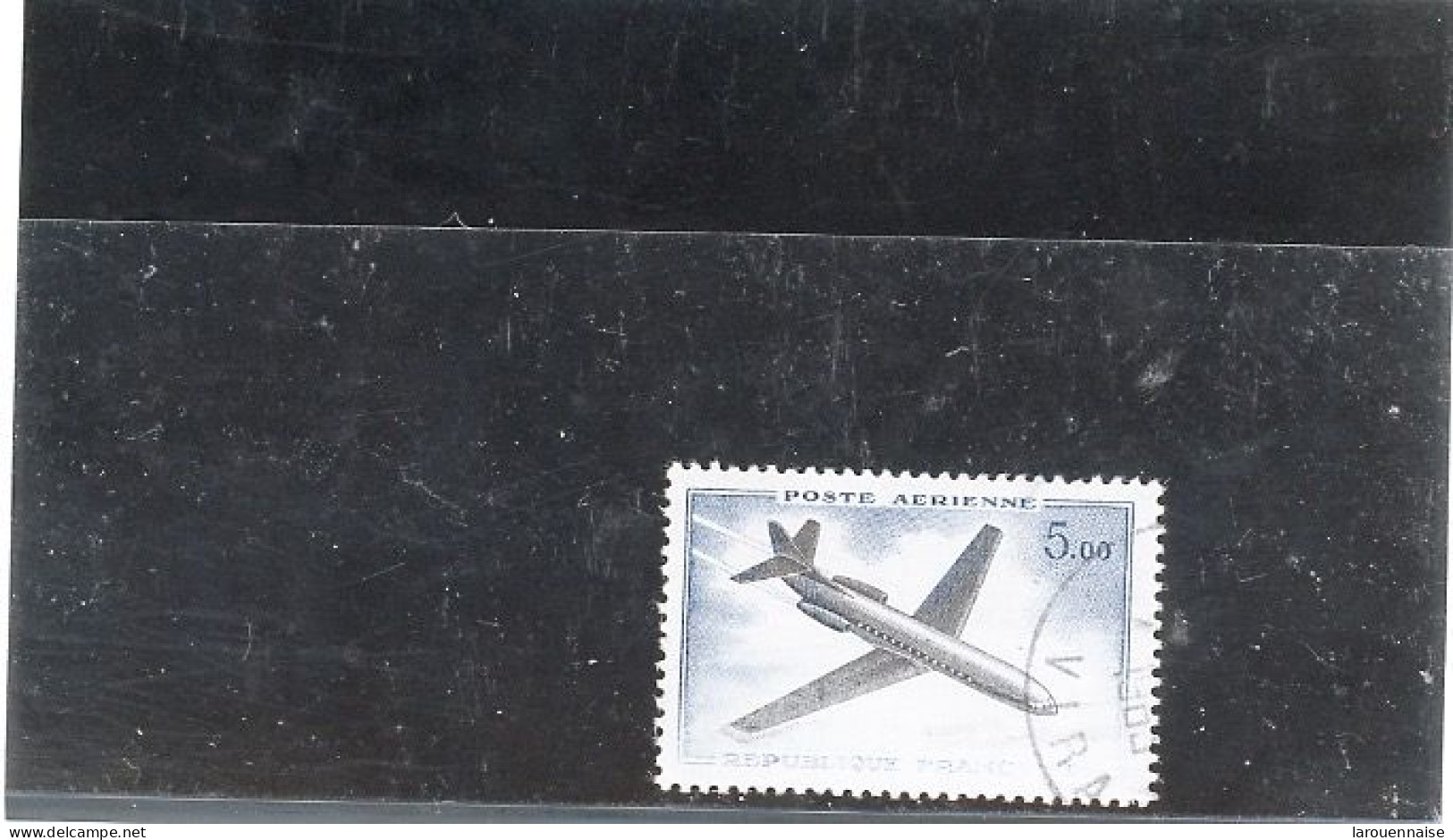 PA N°40 -5F CARAVELLE -OBL - IMPRESSION TRES PALE DU BAS -LEGENDE PARTIELLEMENT ABSENTE -SIGNATURE GANDON ABSENTE - Used Stamps