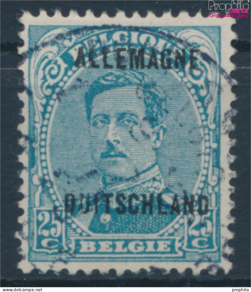 Belgische Post Rheinland 7 Gestempelt 1919 Albert I. (10215508 - German Occupation