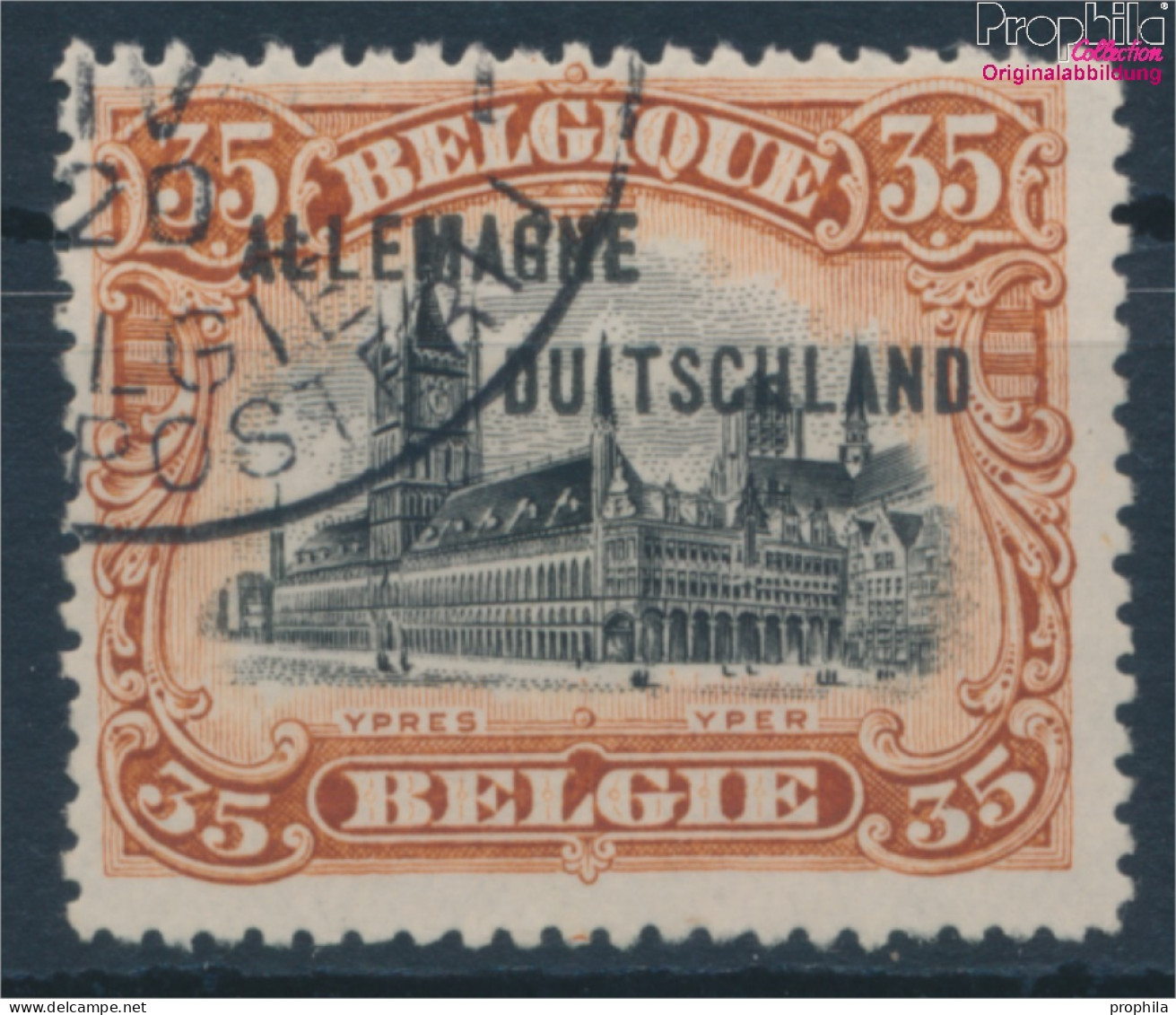 Belgische Post Rheinland 8 Gestempelt 1919 Albert I. (10215507 - Deutsche Besatzung