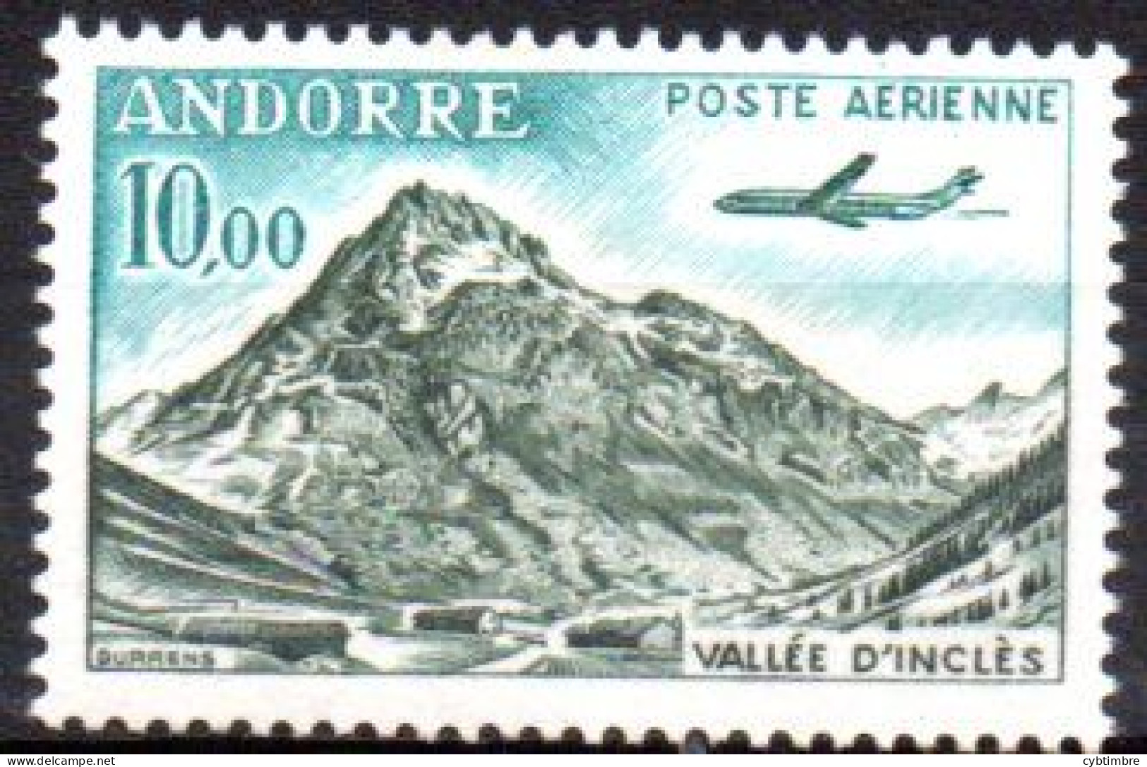 Andorre: Yvert N° A 8* - Airmail