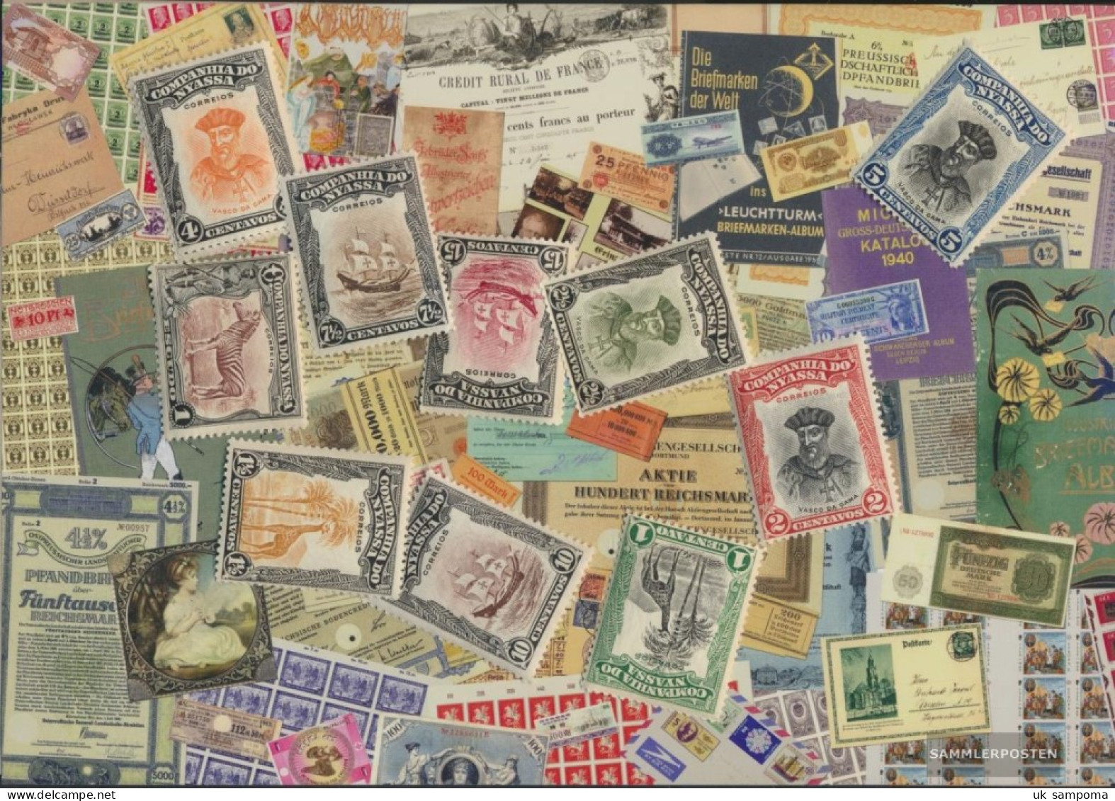 Portuguese. Nyassagesellschaft 10 Different Stamps - Nyassa