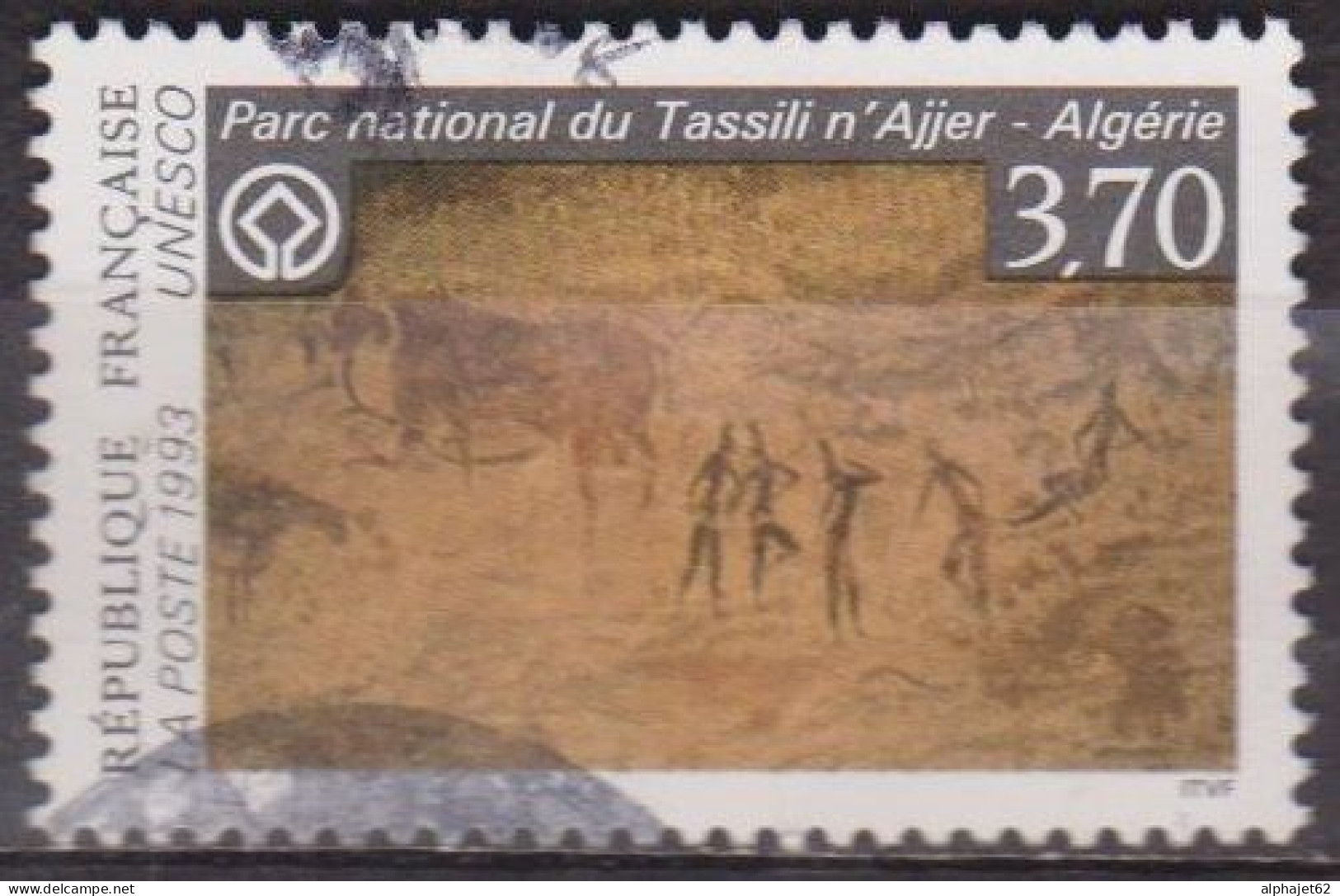 Parc National Du Tassili N'Ajjer - FRANCE - UNESCO - Algérie - N° 111 - 1993 - Usati