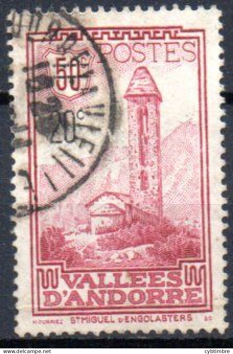 Andorre: Yvert 35 - Oblitérés