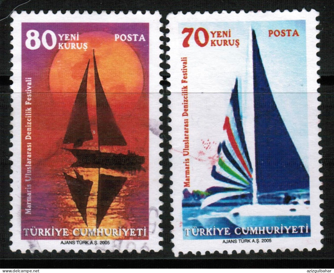 SHIPS AND BOATS  2005 - GOOD USED STAMPS - Usati