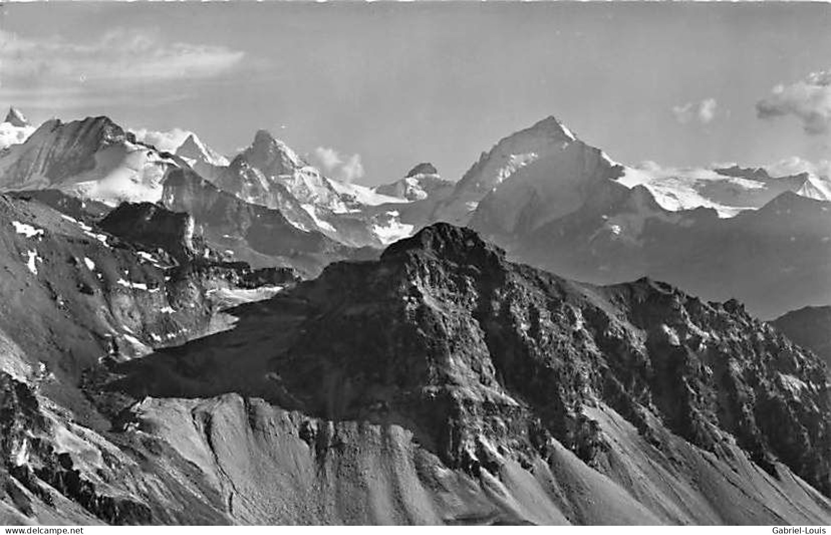 La Bella Tola St. Luc Et Chandolin Diablons Gabelhorn Cervin Dt. Blanche Matterhorn - Chandolin