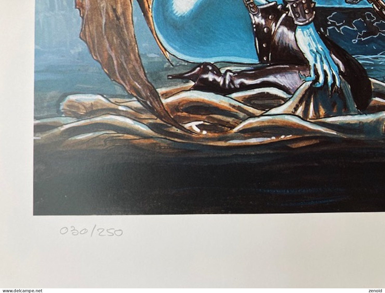 Affiche Tacito "666" - TL 250 Ex. Signée - Serigraphien & Lithographien