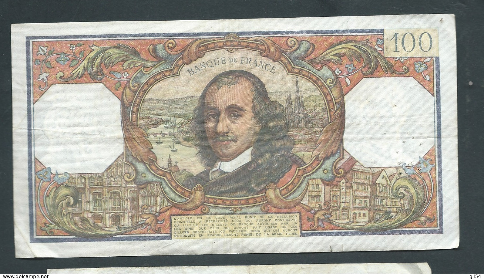 France -  Billet 100 Francs "Corneille" J.4-2-1965.J     LAURA 118 013 - 100 F 1964-1979 ''Corneille''