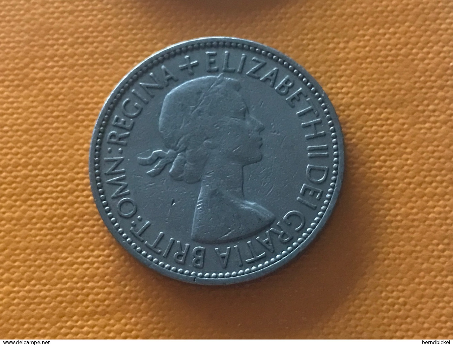 Münze Münzen Umlaufmünze Großbritannien 2 Shilling 1953 - J. 1 Florin / 2 Schillings