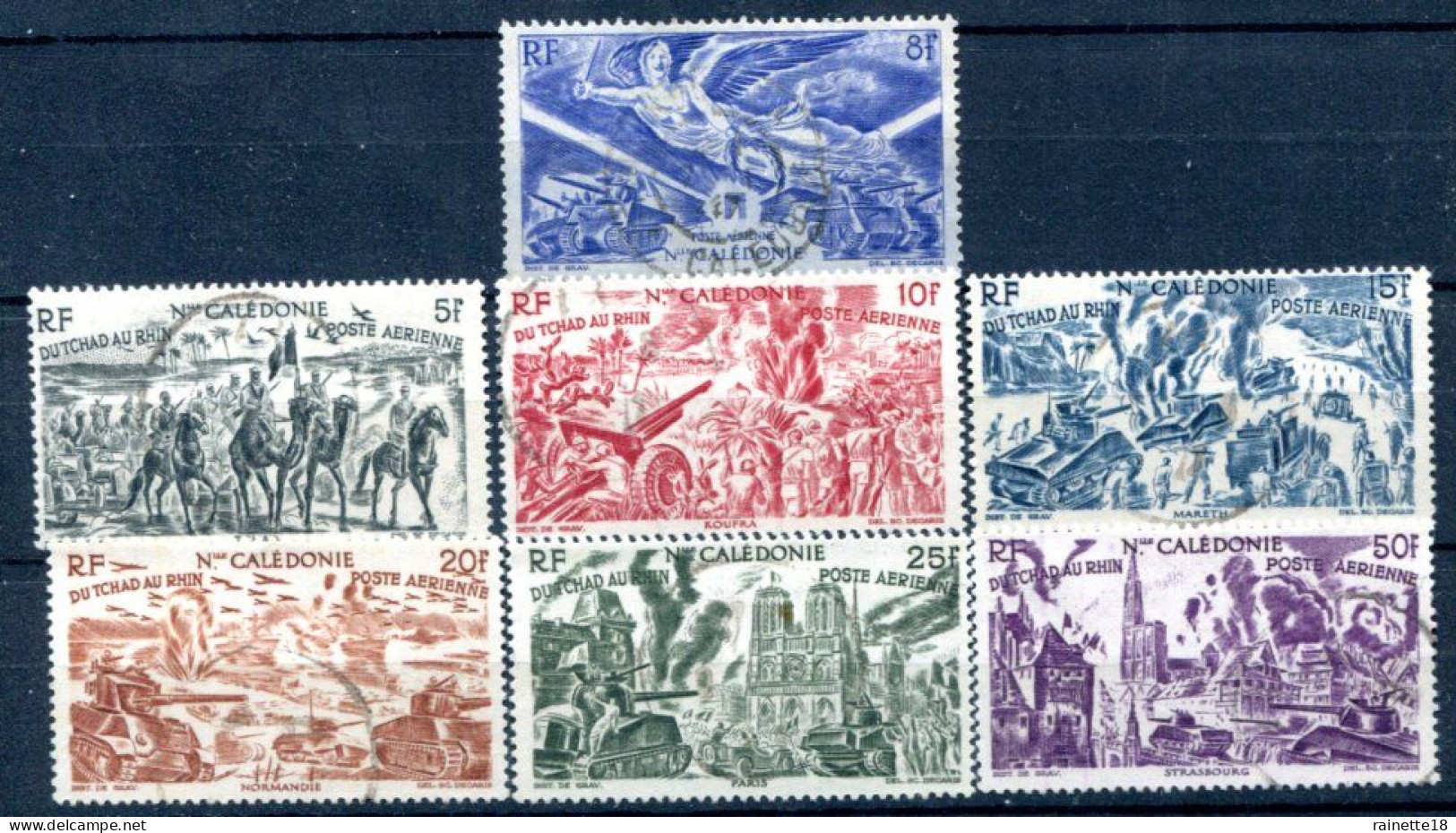 Nouvelle Calédonie         PA  54/60 Oblitérés - Used Stamps