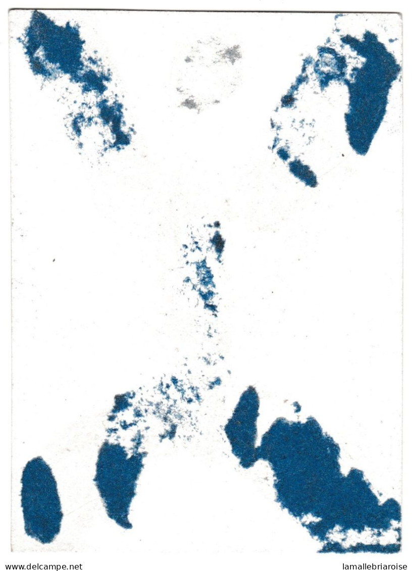 Belgique "Carte Porcelaine" Porseleinkaart,Vve F. Vabdenbrocke Grenier, Filature Tissage, Gand, Gent, Dim75x105mm - Cartes Porcelaine